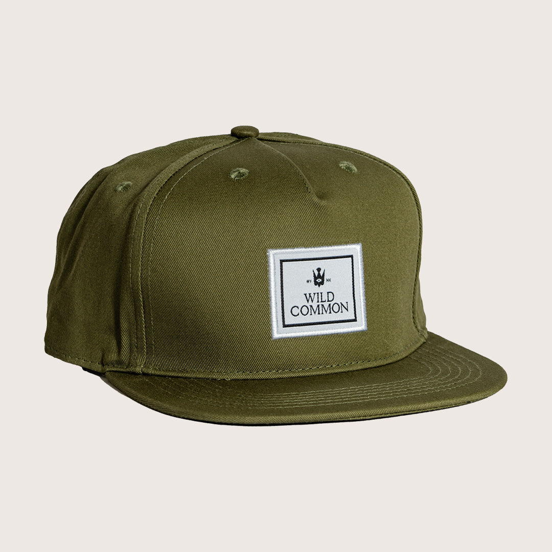 Green Patch Hat – Wild Common